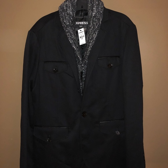 Express Jackets & Coats Express Mens Winter Peacoat With Winter